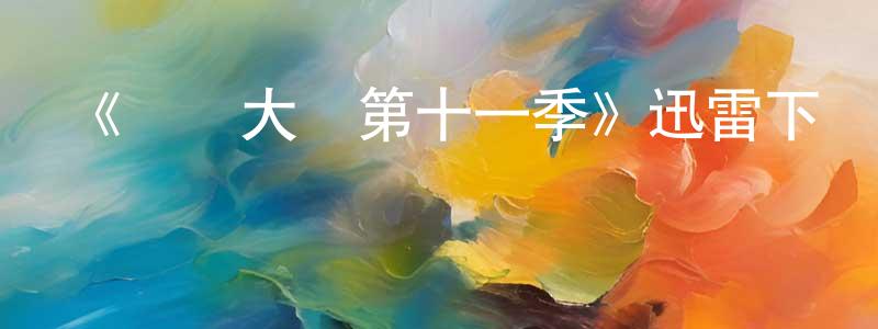 陳術林發布《廚藝大師第十一季》迅雷下載/在線觀看-選秀綜藝-美劇天堂
